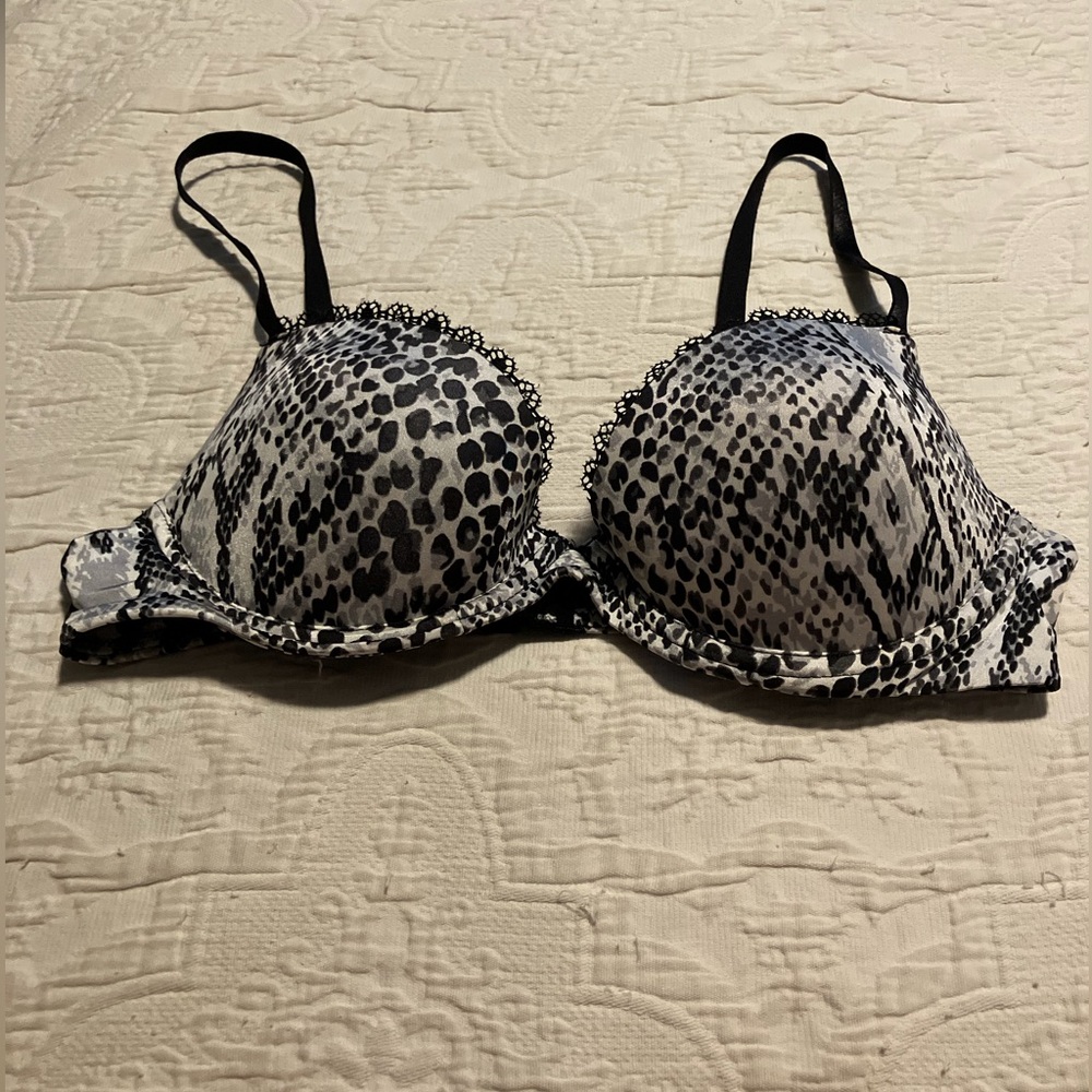 Soma Desiree Padded Animal Print Underwire Demi Bra - 34B